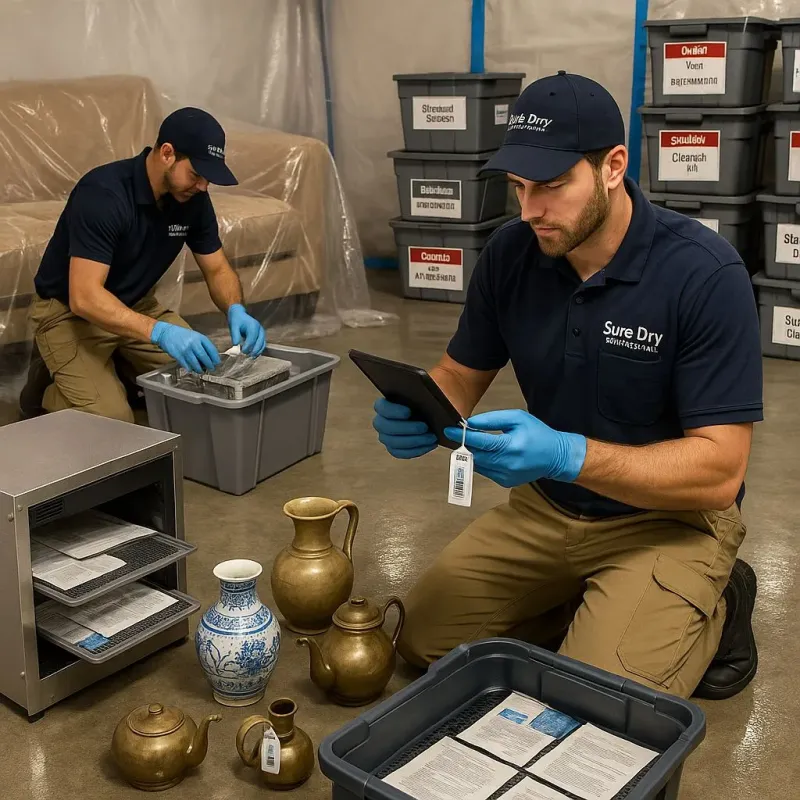 Content Protection and Restoration process in Warwick, RI