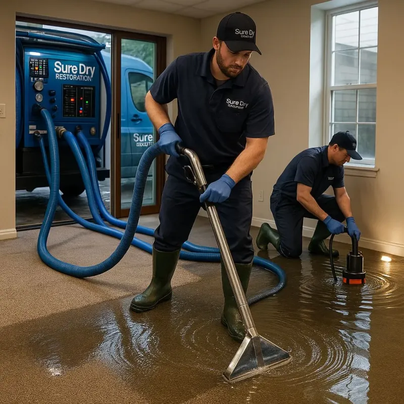 Water Extraction and Removal process in Warwick, RI